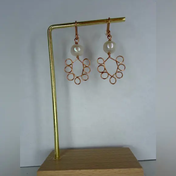 Petal Drop Earrings