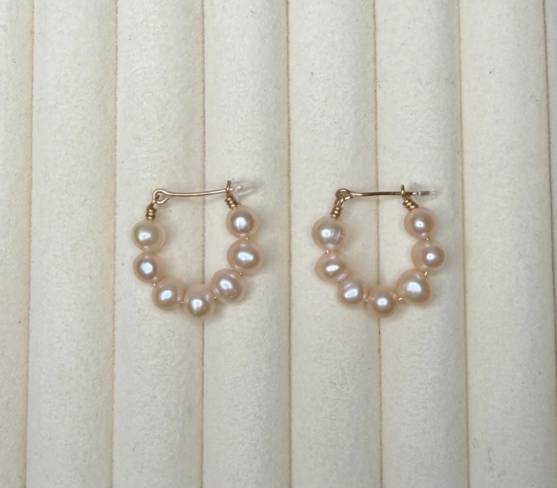 Peachy Hoops