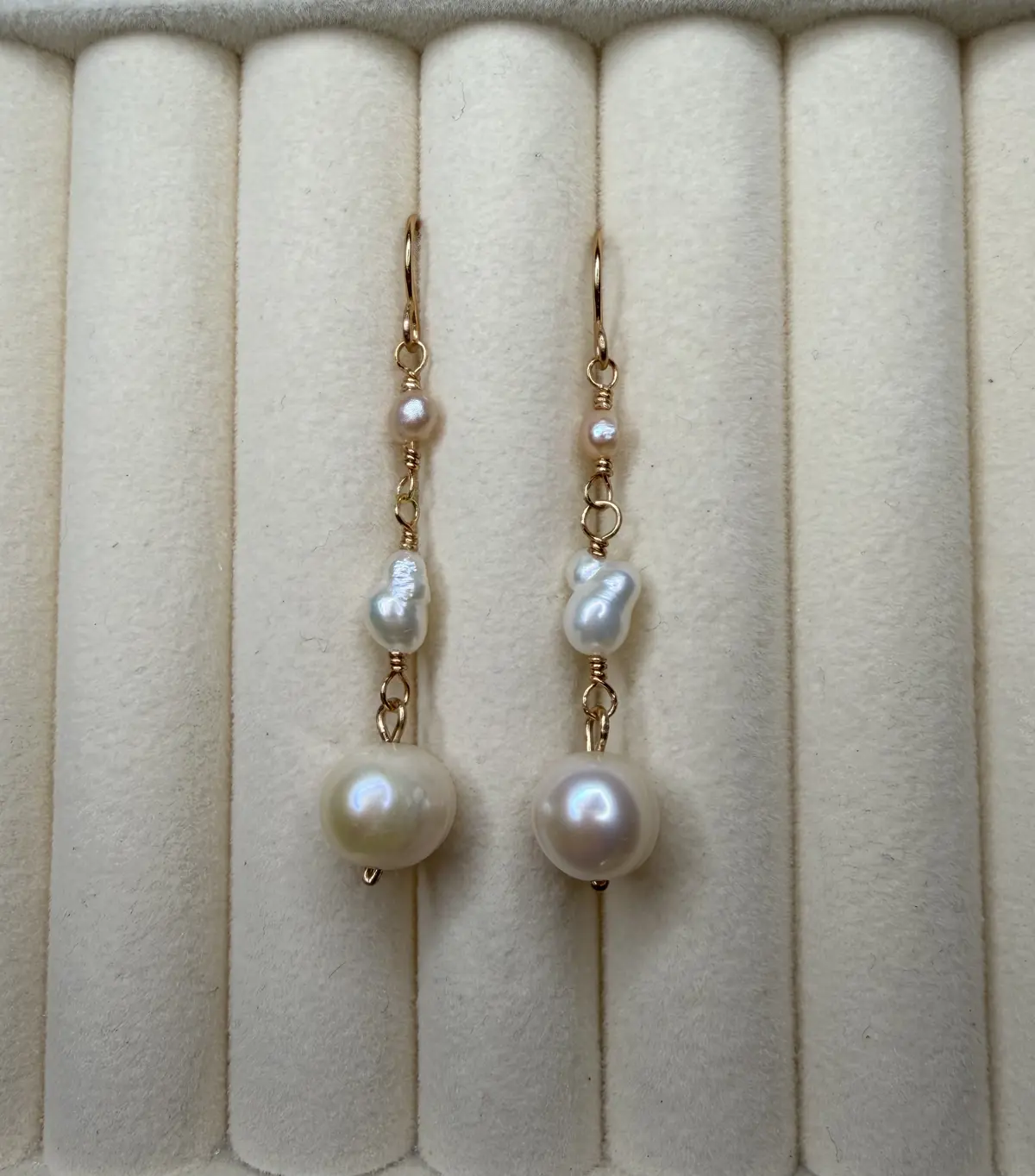 Three Tier Pearl Drop