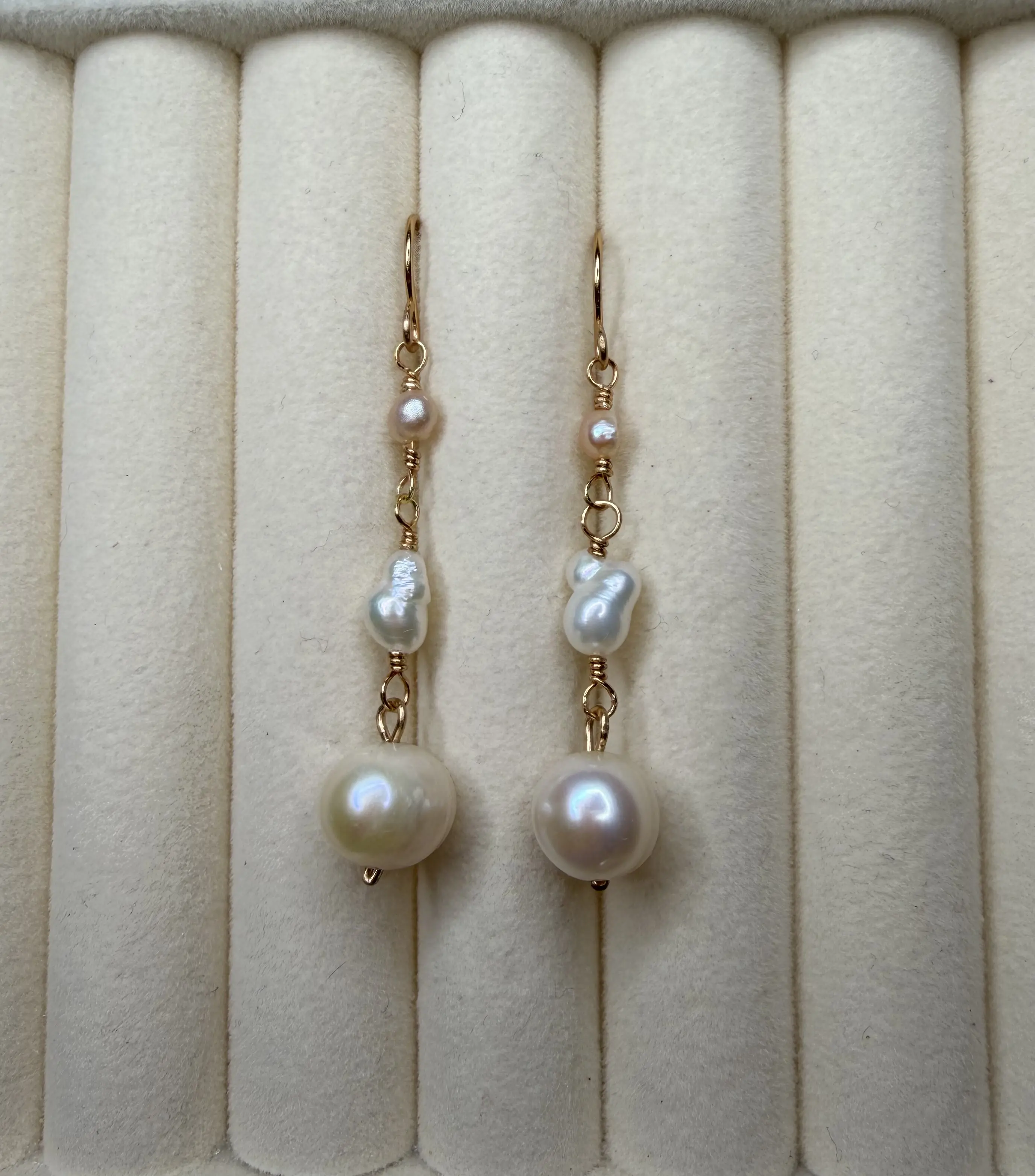 Three Tier Pearl Drop