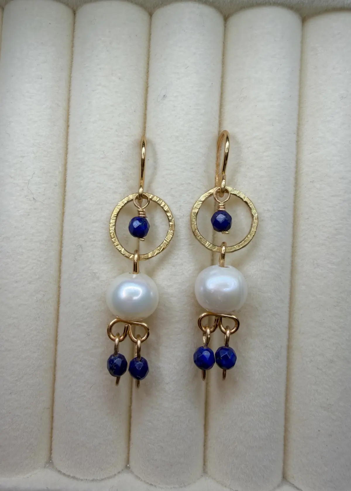 Lapis Pearl Drop